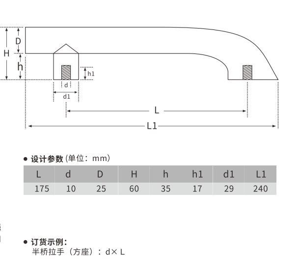 歐拓生產(chǎn)烤爐拉手、發(fā)酵箱拉手、冷柜拉手